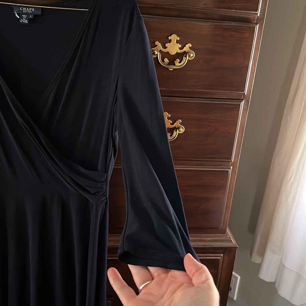 Blue Chaps Dress - Picture 8 of 12